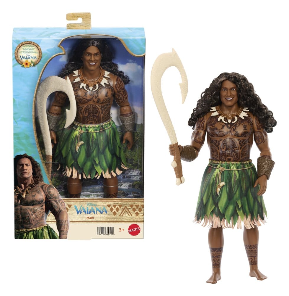 Moana 2026 Movie Doll Maui Mattel