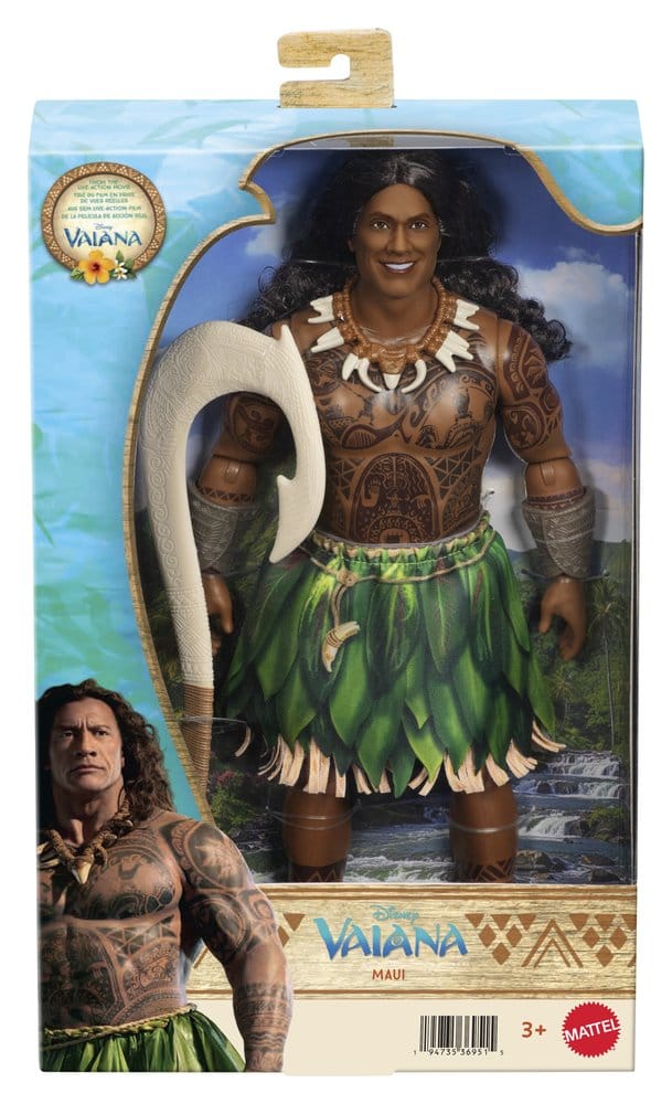 Moana 2026 Movie Doll Maui Mattel