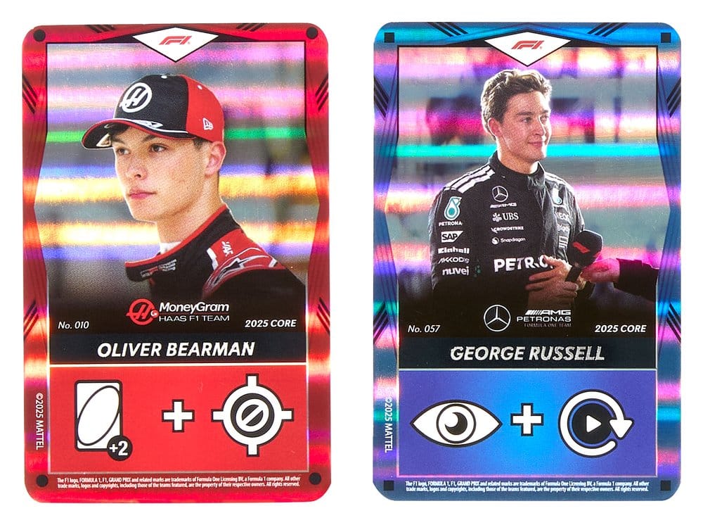 Formula 1 UNO Card Game Elite F1 Starter Set Mattel