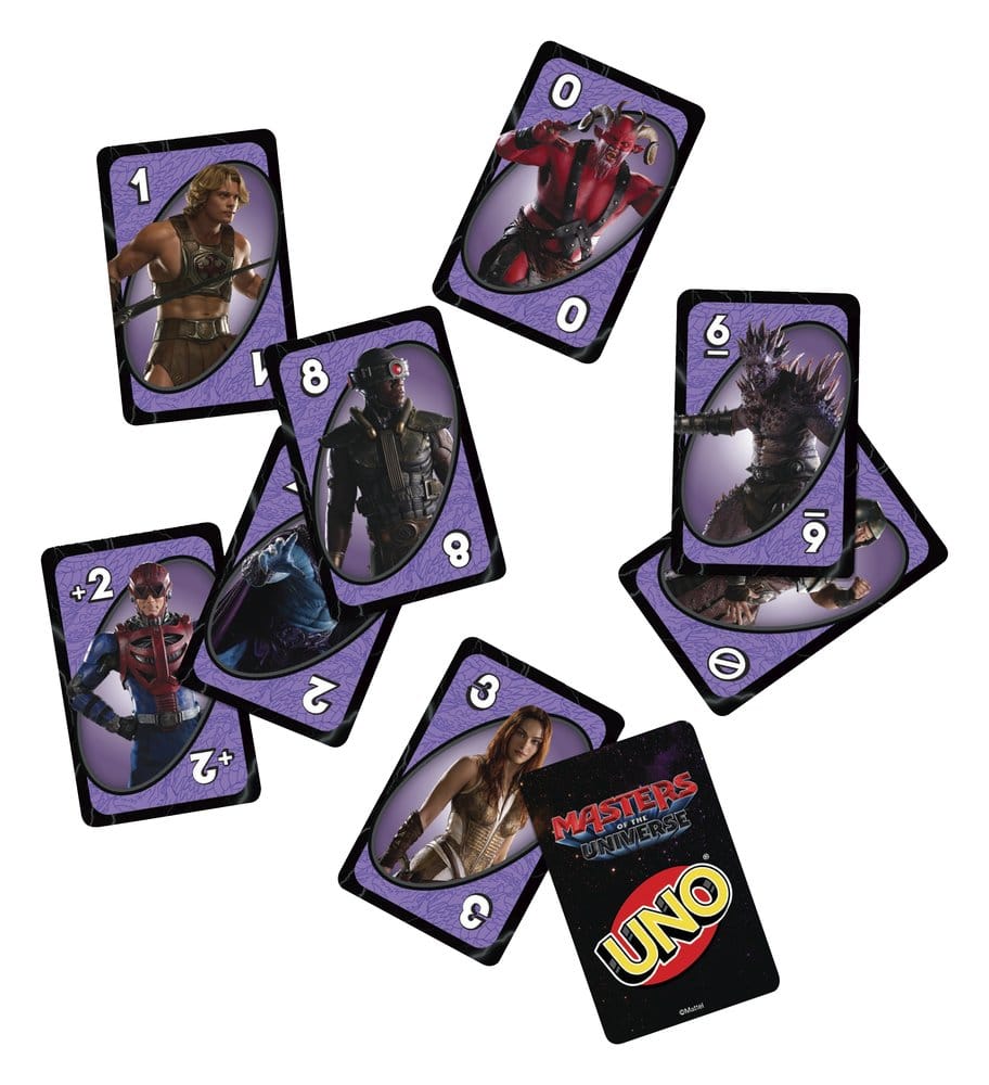 Masters of the Universe 2026 Movie UNO Card Game Mattel