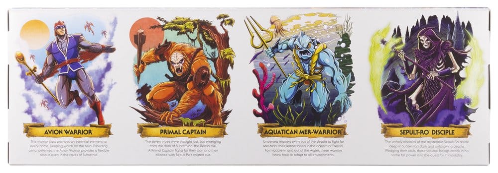 Masters of the Universe Origins Action Figure 4 Pack Battle for Subternia Mattel