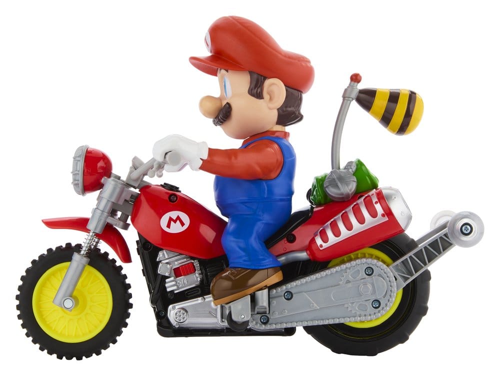 The Super Mario Galaxy Movie Hot Wheels RC Vehicle Mario Wheelie Motocross Mattel