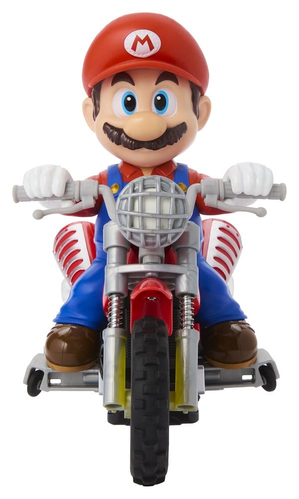 The Super Mario Galaxy Movie Hot Wheels RC Vehicle Mario Wheelie Motocross Mattel