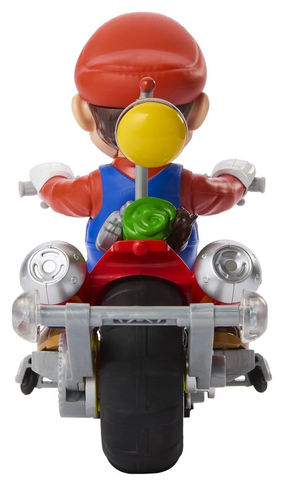 The Super Mario Galaxy Movie Hot Wheels RC Vehicle Mario Wheelie Motocross Mattel