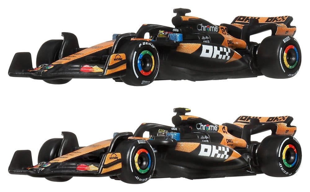 Formula 1 Hot Wheels Premium Die Cast Vehicle 2 Pack 1 64 Team McLaren Mattel