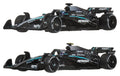 Formula 1 Hot Wheels Premium Die Cast Vehicle 2 Pack 1 64 Team Mercedes AMG PETRONAS Mattel