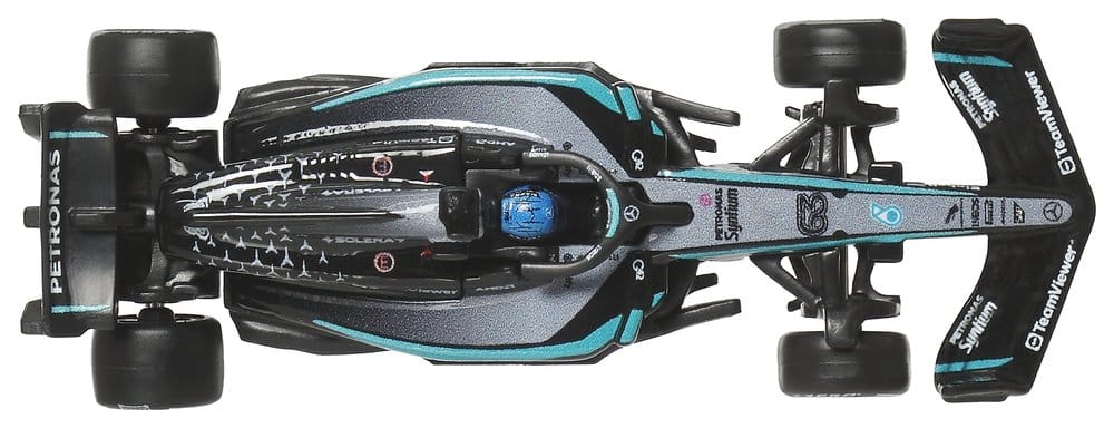 Formula 1 Hot Wheels Premium Die Cast Vehicle 2 Pack 1 64 Team Mercedes AMG PETRONAS Mattel