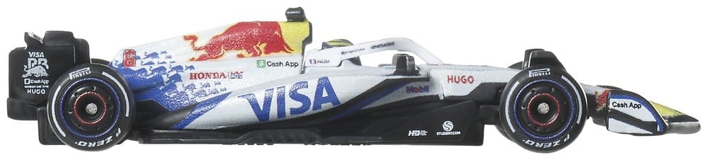 Formula 1 Hot Wheels Premium Die Cast Vehicle 2 Pack 1 64 Team Visa Cash App Racing Bulls Mattel