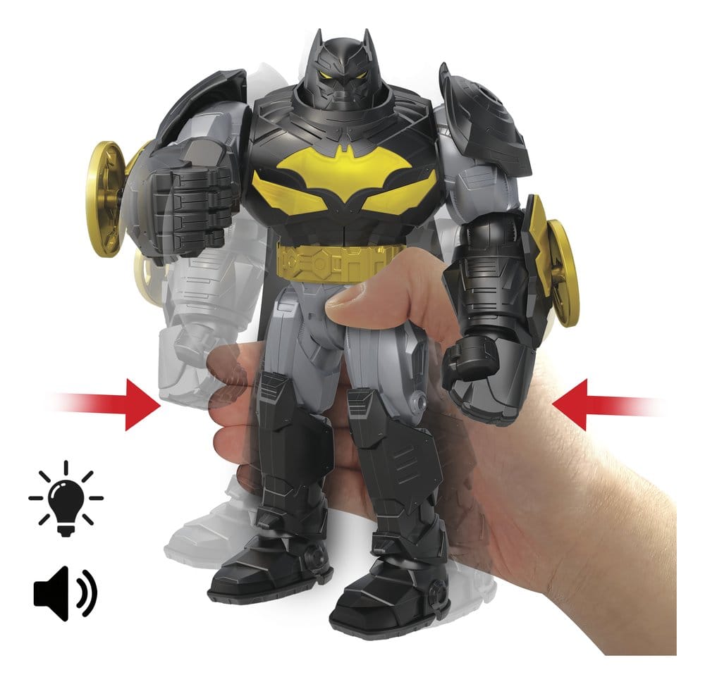 DC Premier Action Figure with Sound & Light Mecha Suit Batman Mattel