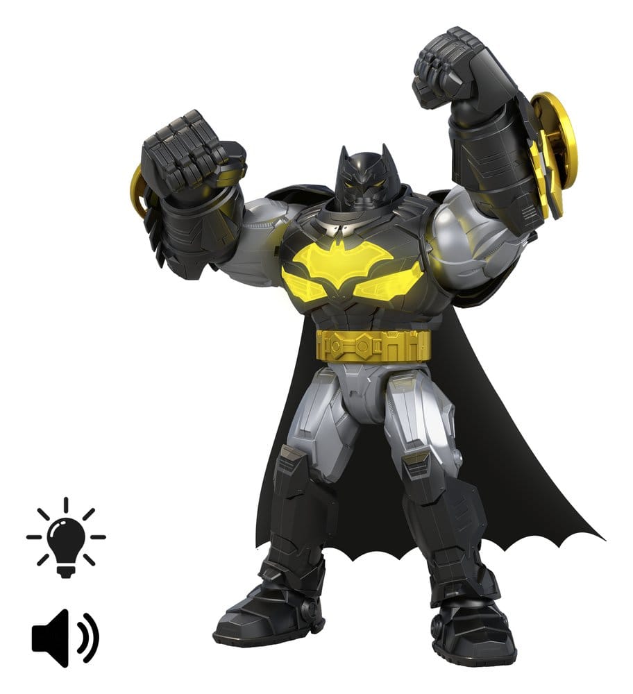 DC Premier Action Figure with Sound & Light Mecha Suit Batman Mattel