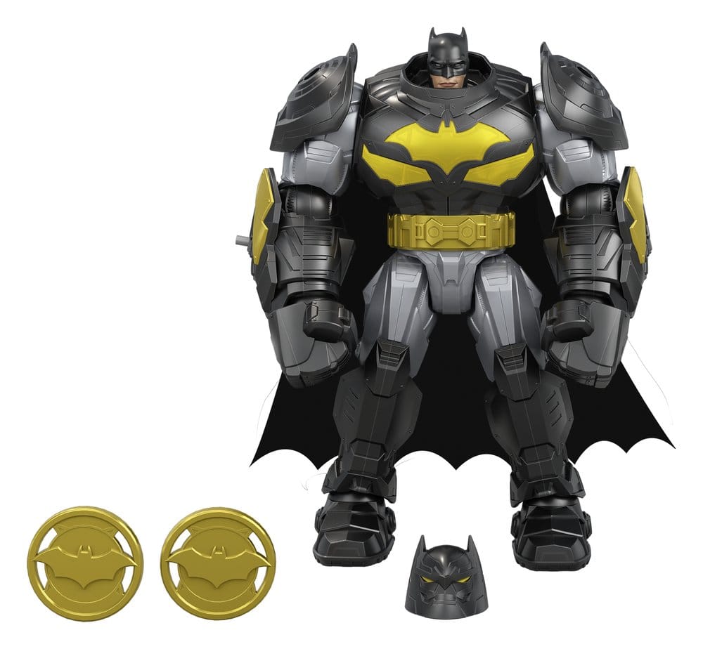 DC Premier Action Figure with Sound & Light Mecha Suit Batman Mattel