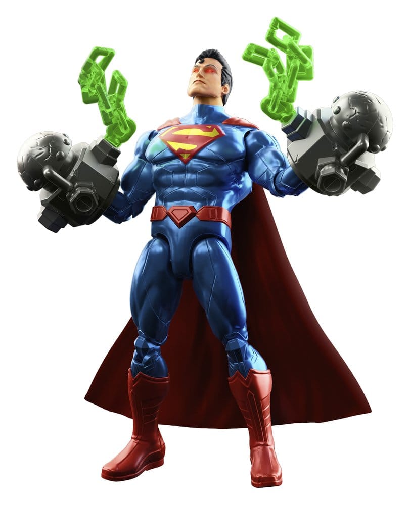 DC Premier Action Figure with Sound & Light Heat Vision Superman Mattel