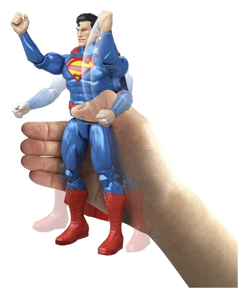 DC Premier Action Figure with Sound & Light Heat Vision Superman Mattel