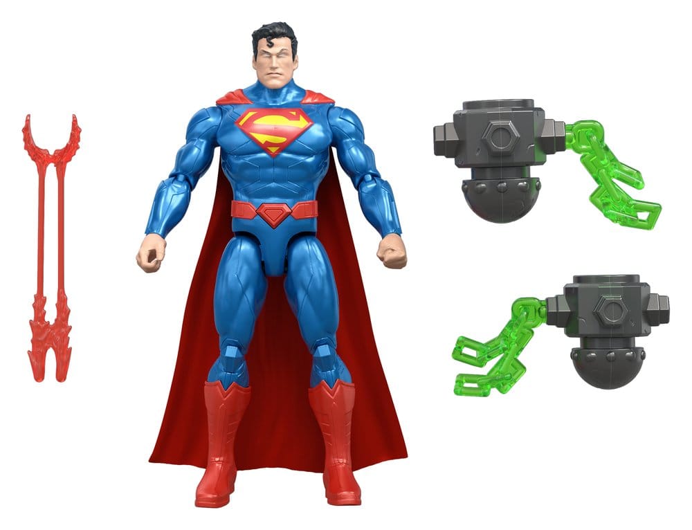 DC Premier Action Figure with Sound & Light Heat Vision Superman Mattel