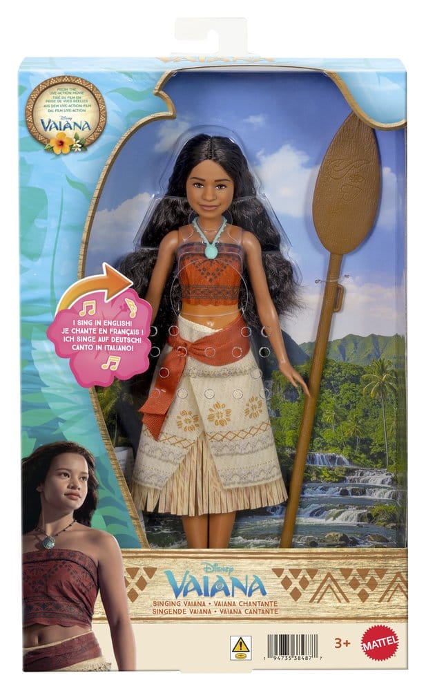 Moana 2026 Movie Singing Doll Moana Mattel