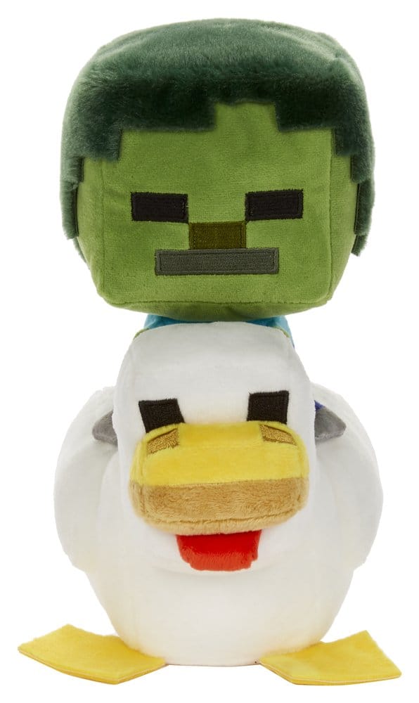 Minecraft Deluxe Plush Figure Chicken Jockey Mattel