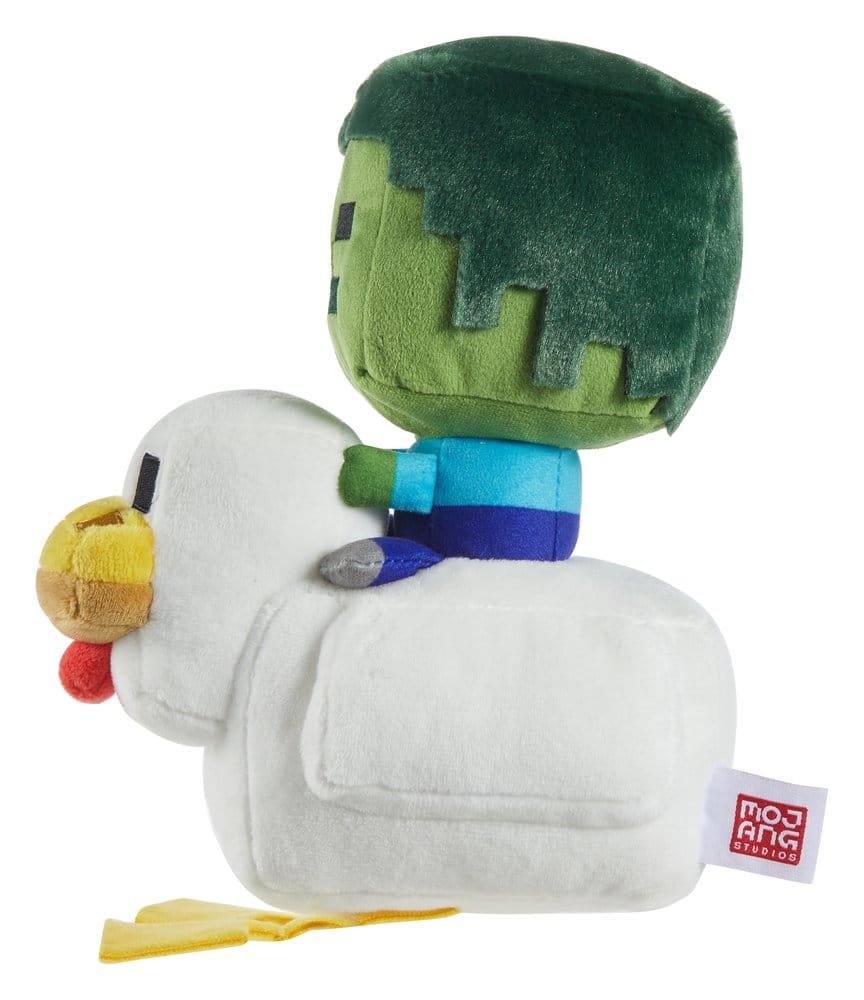 Minecraft Deluxe Plush Figure Chicken Jockey Mattel