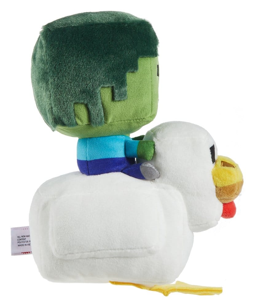 Minecraft Deluxe Plush Figure Chicken Jockey Mattel