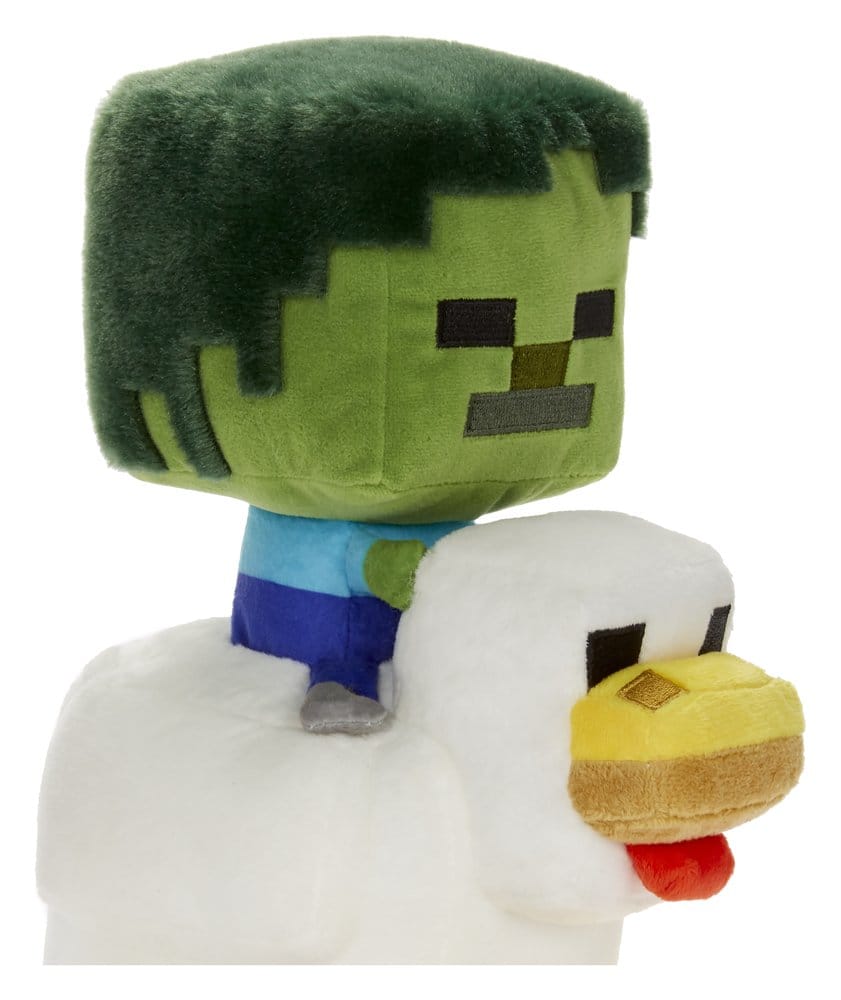 Minecraft Deluxe Plush Figure Chicken Jockey Mattel