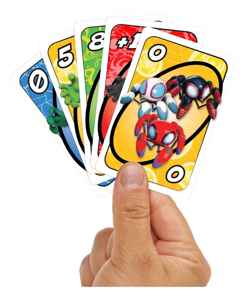 Spidey & His Amazing Friends UNO Junior Card Game Mattel