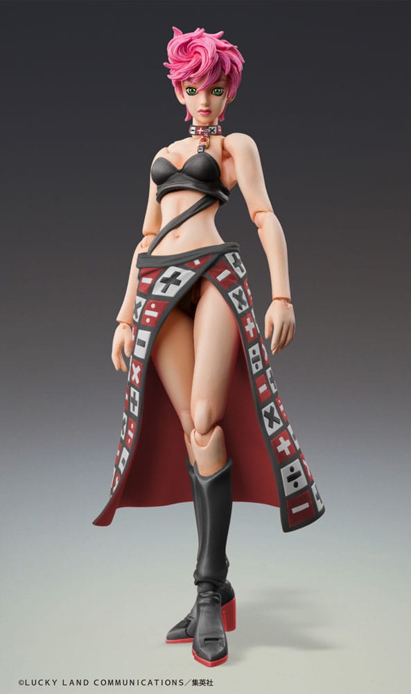 JoJo's Bizarre Adventure Part 5 Super Action Action Figure Chozokado Trish Una Black Ver. Medicos Entertainment