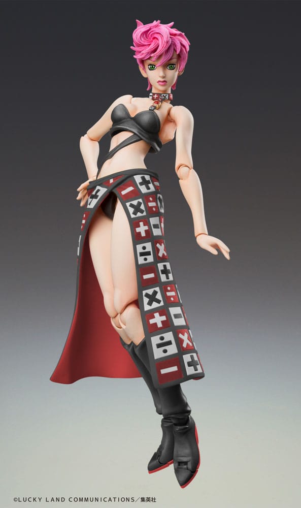 JoJo's Bizarre Adventure Part 5 Super Action Action Figure Chozokado Trish Una Black Ver. Medicos Entertainment