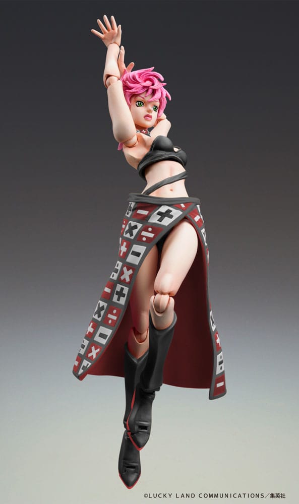 JoJo's Bizarre Adventure Part 5 Super Action Action Figure Chozokado Trish Una Black Ver. Medicos Entertainment