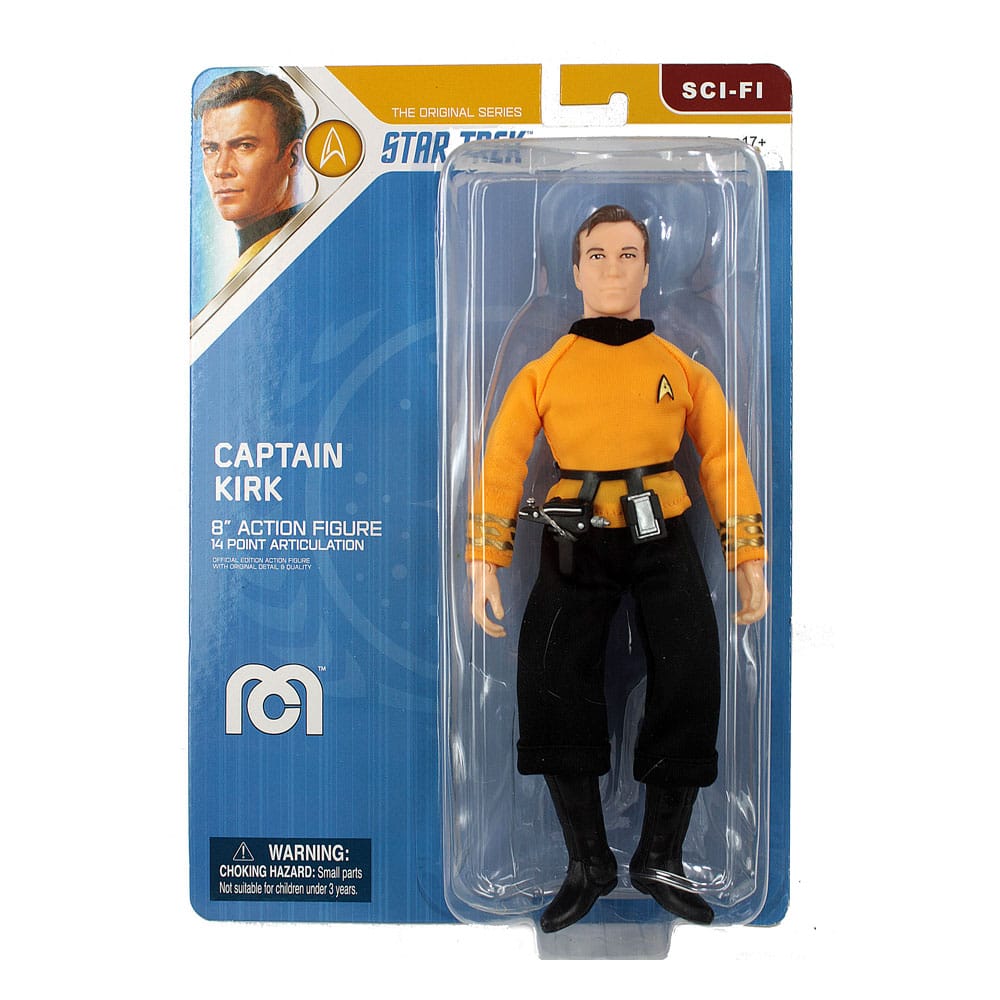 Star Trek Action Figure Kirk 55th Anniversary MEGO