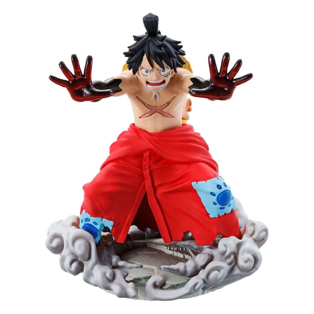 One Piece Petitrama PVC Mini Statue Logbox Re Birth Wanokuni Vol. 2 Set Megahouse
