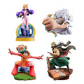 One Piece Petitrama PVC Mini Statue Logbox Re Birth Egghead Set Megahouse