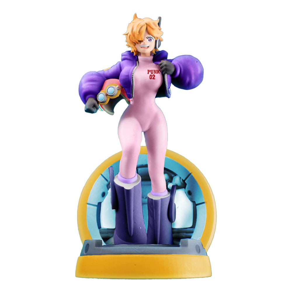 One Piece Petitrama PVC Mini Statue Logbox Re Birth Egghead Set Megahouse