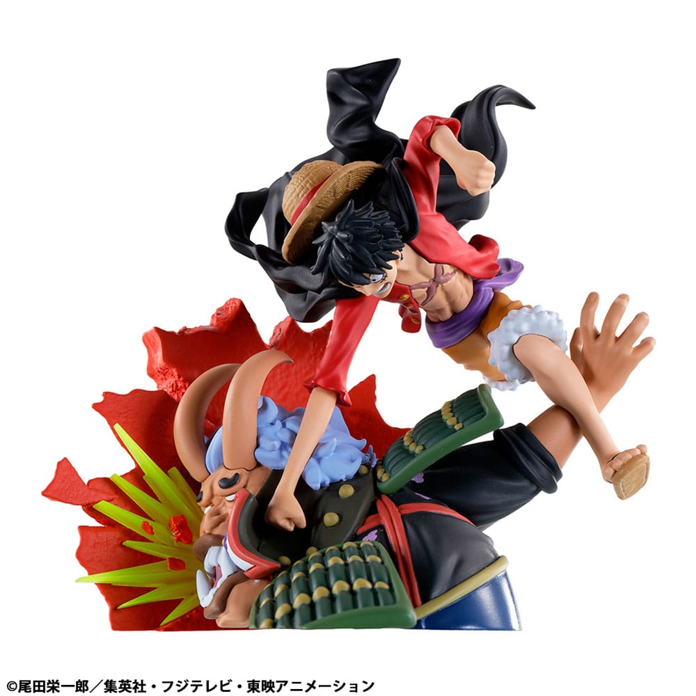 One Piece Petitrama PVC Mini Statue Logbox Re Birth Wano Kuni Vol. 1 Set Megahouse