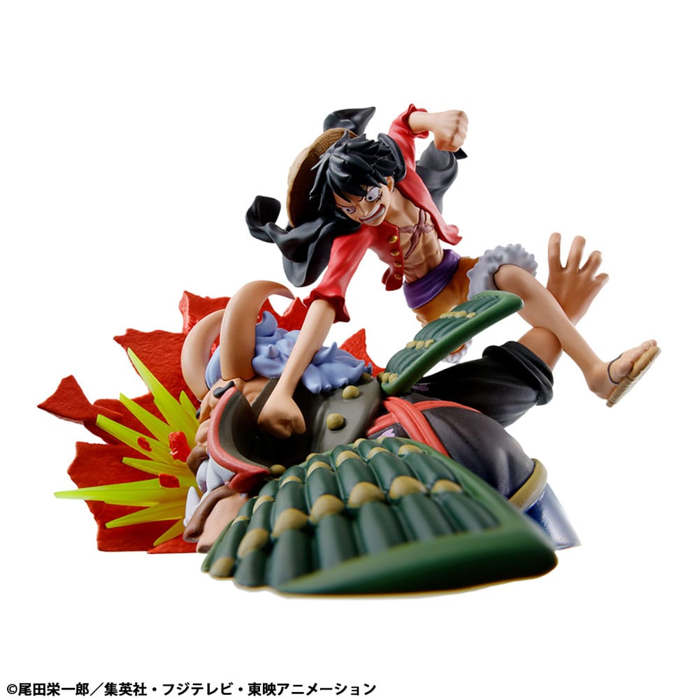 One Piece Petitrama PVC Mini Statue Logbox Re Birth Wano Kuni Vol. 1 Set Megahouse