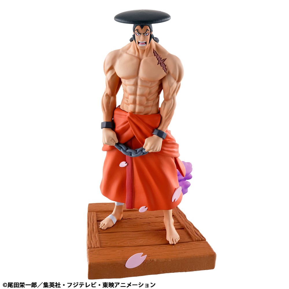 One Piece Petitrama PVC Mini Statue Logbox Re Birth Wano Kuni Vol. 1 Set Megahouse