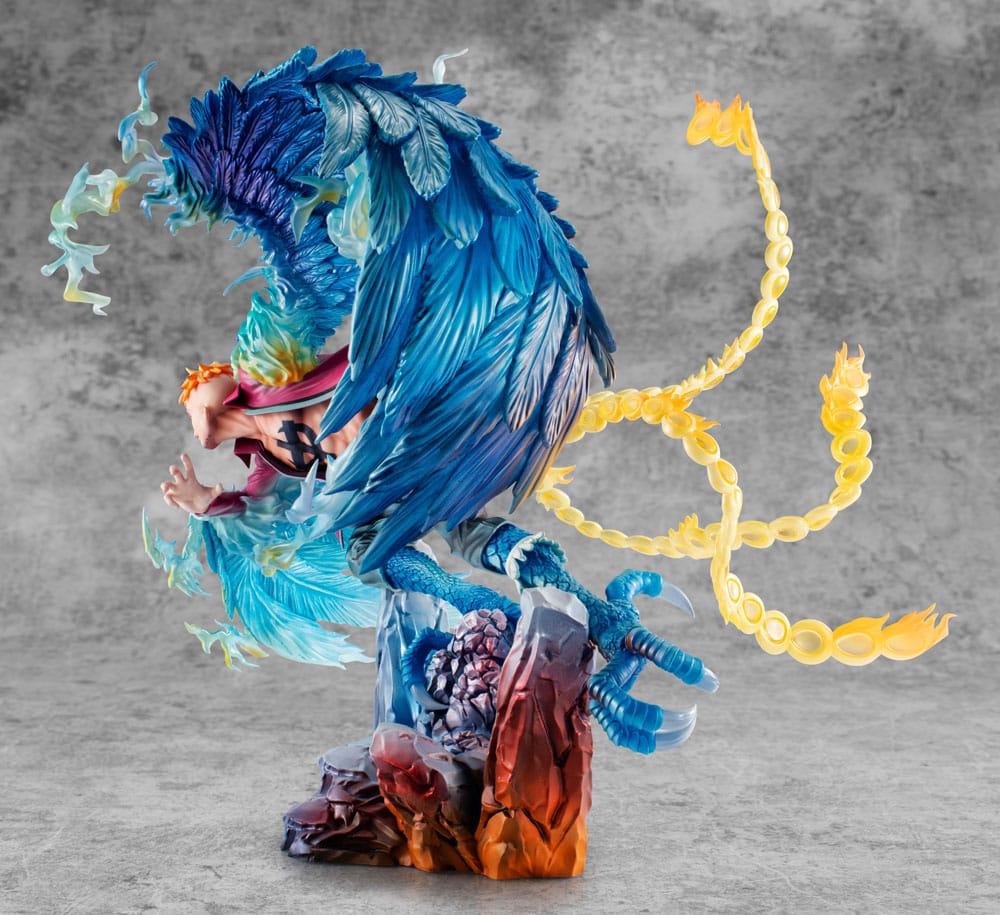 One Piece P.O.P MAS Maximum Marco the Phoenix Leader of 1st group of Whitebeard Pirates Megahouse