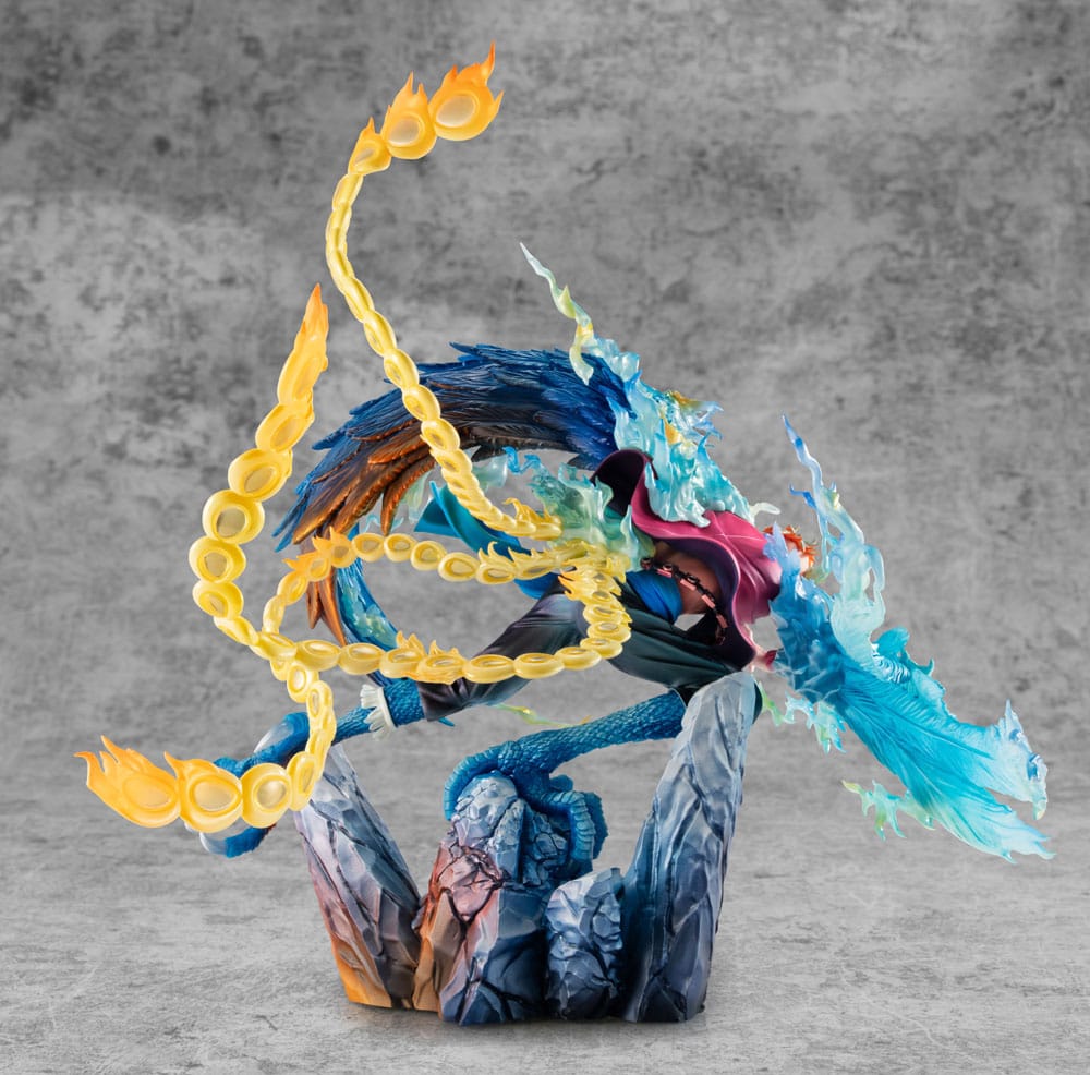 One Piece P.O.P MAS Maximum Marco the Phoenix Leader of 1st group of Whitebeard Pirates Megahouse