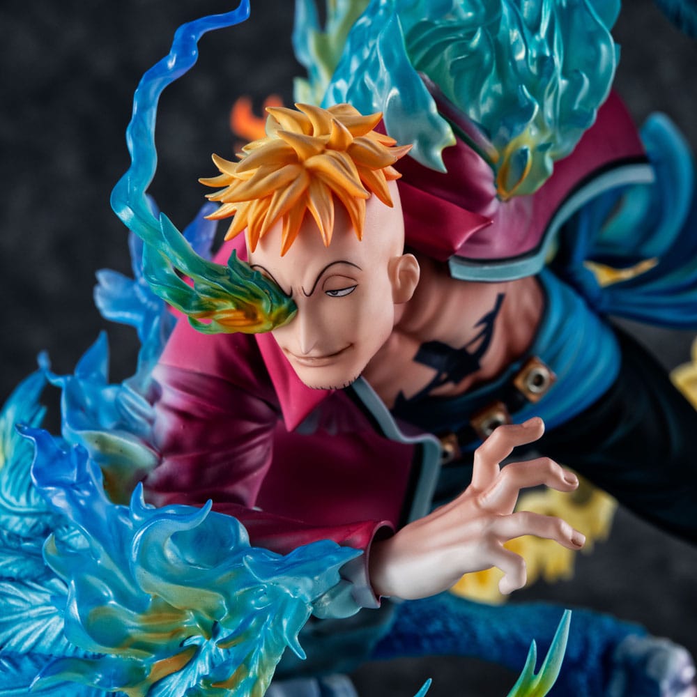 One Piece P.O.P MAS Maximum Marco the Phoenix Leader of 1st group of Whitebeard Pirates Megahouse