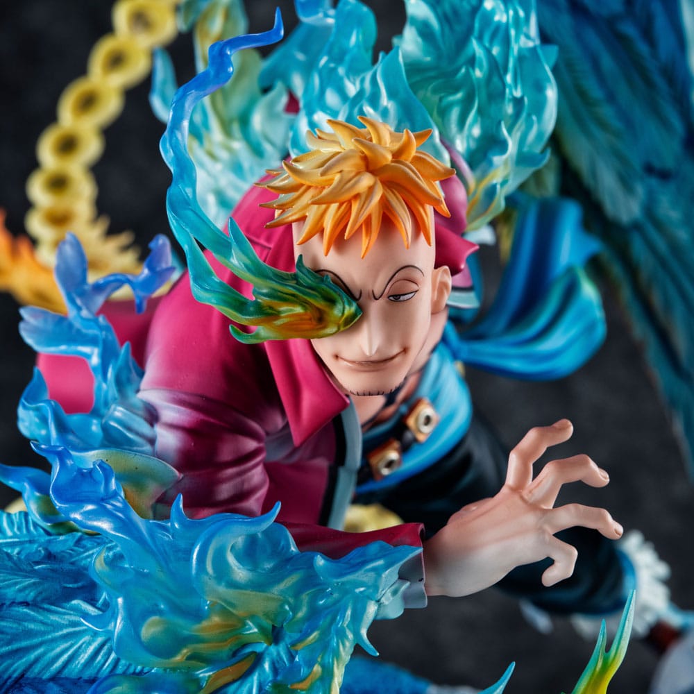 One Piece P.O.P MAS Maximum Marco the Phoenix Leader of 1st group of Whitebeard Pirates Megahouse