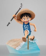 One Piece G.E.M. Series Monkey D. Luffy Run! Run! Run! 15th anniversary Ver. Megahouse