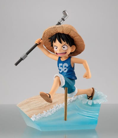 One Piece G.E.M. Series Monkey D. Luffy Run! Run! Run! 15th anniversary Ver. Megahouse