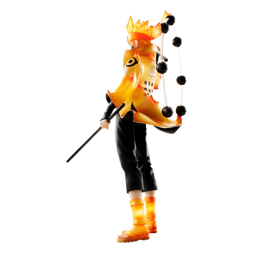 Naruto Shippuden G.E.M. Series Naruto Uzumaki Six Paths Sage Mode 15th Anniversary Ver. Megahouse