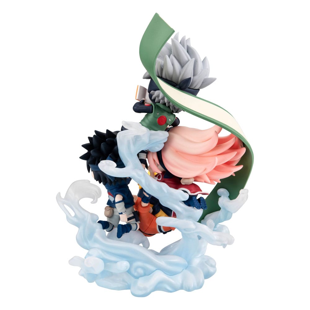 Naruto Shippuden FigUnity PVC Mini Statue Gather here Team 7 Megahouse