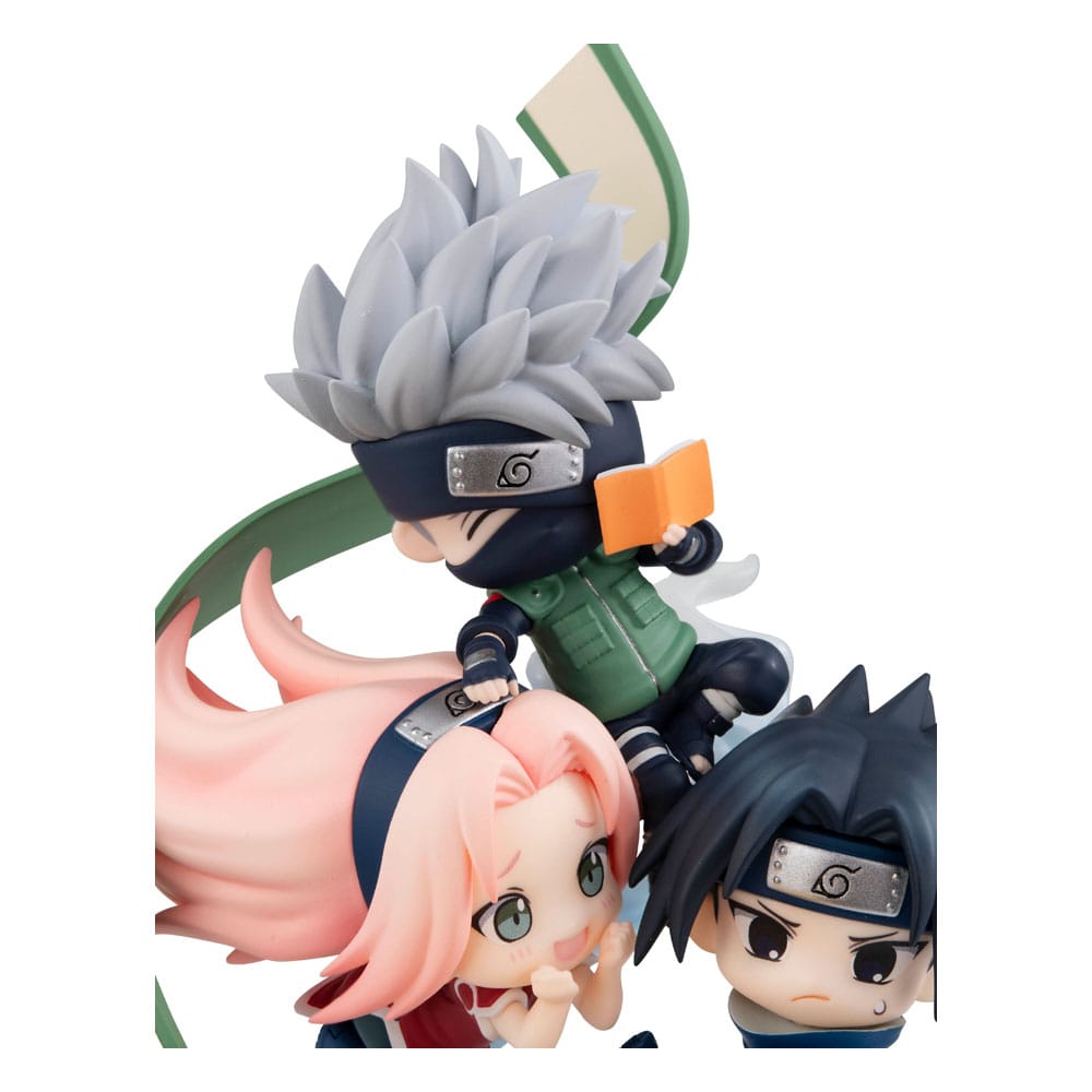 Naruto Shippuden FigUnity PVC Mini Statue Gather here Team 7 Megahouse