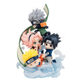 Naruto Shippuden FigUnity PVC Mini Statue Gather here Team 7 with gift Megahouse
