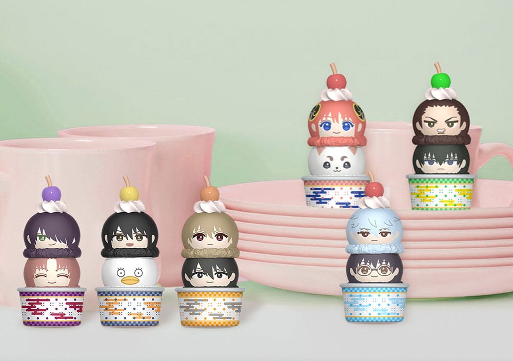 Gintama Tsumichen Stack up & Change Trading Figure Assortment 6 Megahouse