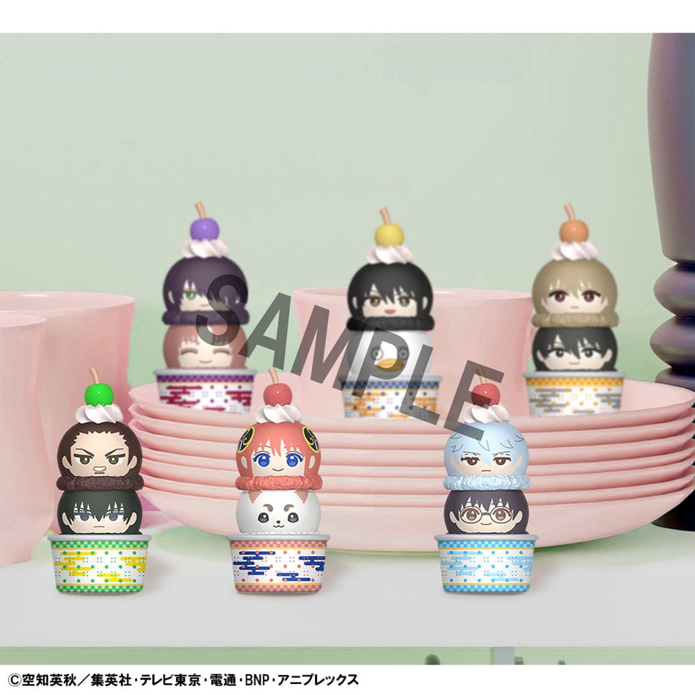 Gintama Tsumichen Stack up & Change Trading Figure Assortment 6 Megahouse