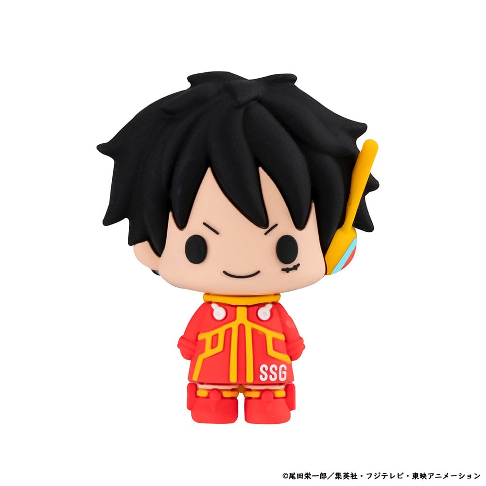 One Piece Chokorin Mascot Series Trading Figure 6 Pack Egghead Ver. Megahouse