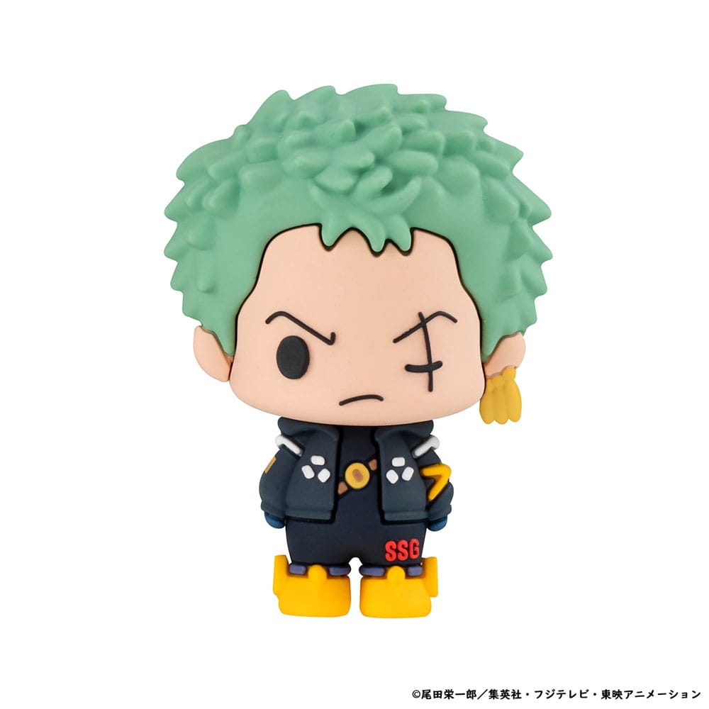 One Piece Chokorin Mascot Series Trading Figure 6 Pack Egghead Ver. Megahouse