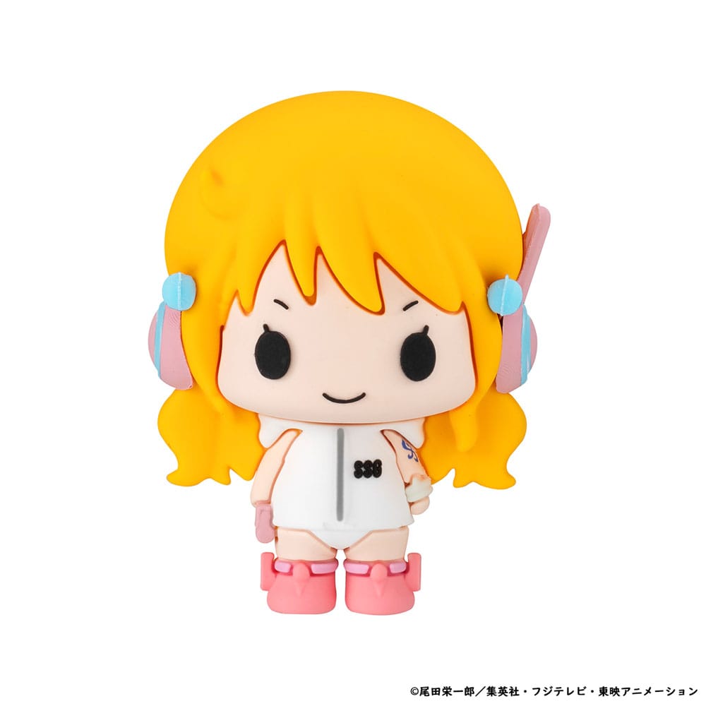 One Piece Chokorin Mascot Series Trading Figure 6 Pack Egghead Ver. Megahouse