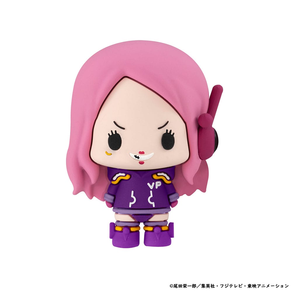 One Piece Chokorin Mascot Series Trading Figure 6 Pack Egghead Ver. Megahouse